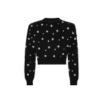 Embellished Jumper Black