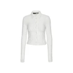 Lace Shirt Bright White