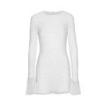 Mini Pearl Dress Bright White