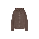 Oversized Sweat Hoodie Brown