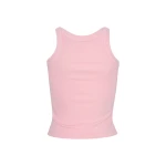 Ribbed Tank Top Light Pink