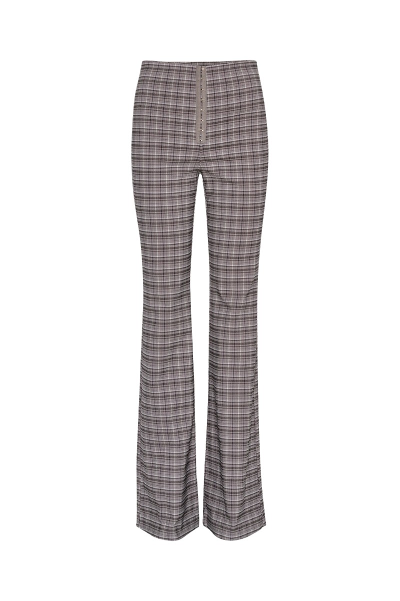 Rotate Gray Pants | Contemporary Ready to Wear | Coveti