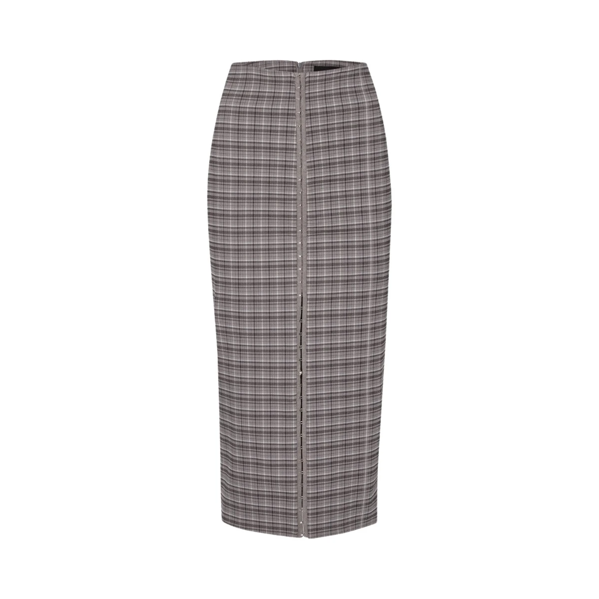 Rotate Gray Skirt Contemporary Ready to Wear Coveti