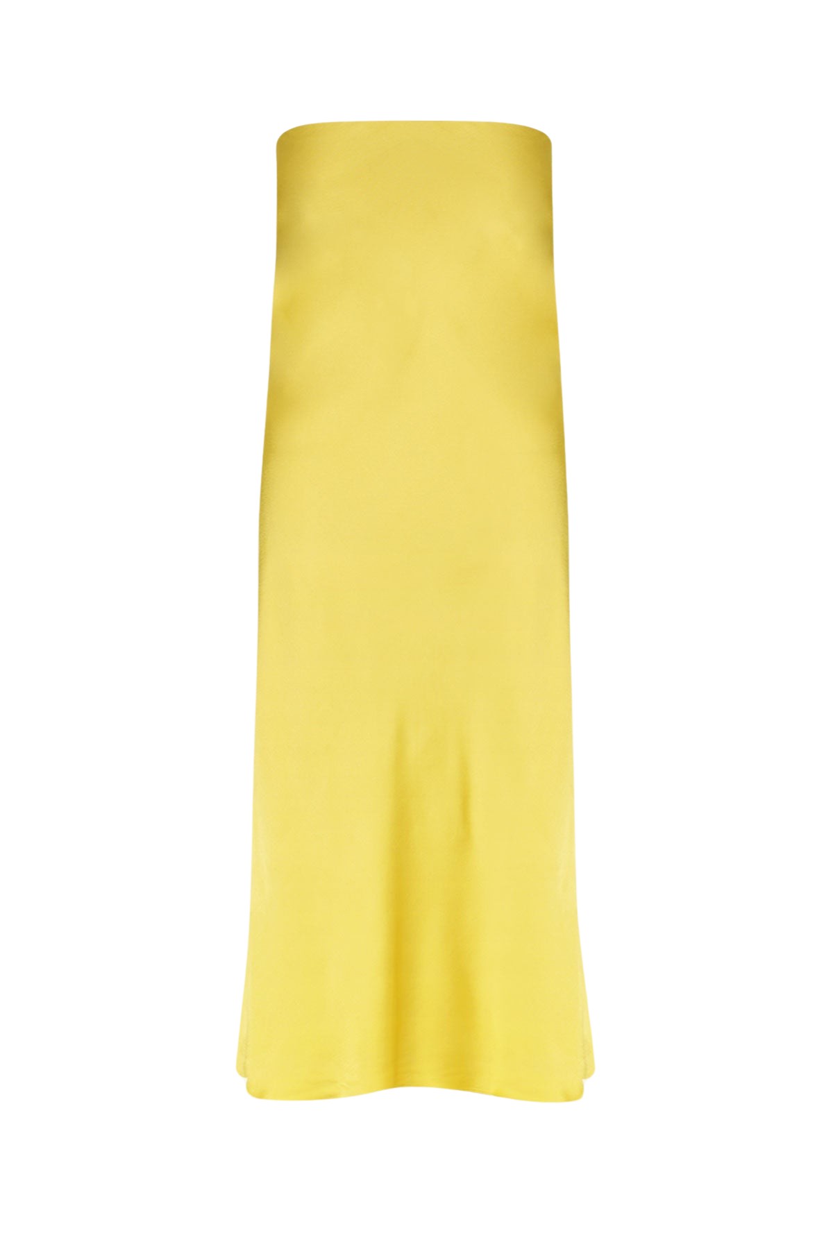 Shona Joy Sofia Bias Cut Maxi Skirt – Lime