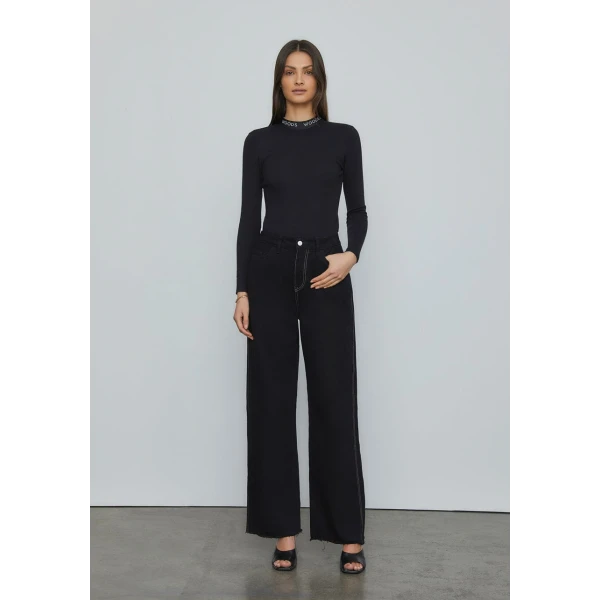 Viktoria & Woods Woods Rib Longsleeve Tee - Tops - Minimalist Australian Fashion at Coveti
