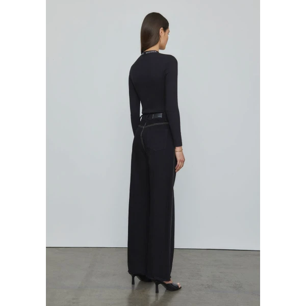 Viktoria & Woods Woods Rib Longsleeve Tee - Tops - Minimalist Australian Fashion at Coveti