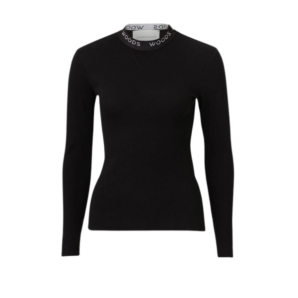 Viktoria & Woods Woods Rib Longsleeve Tee - Tops - Minimalist Australian Fashion at Coveti