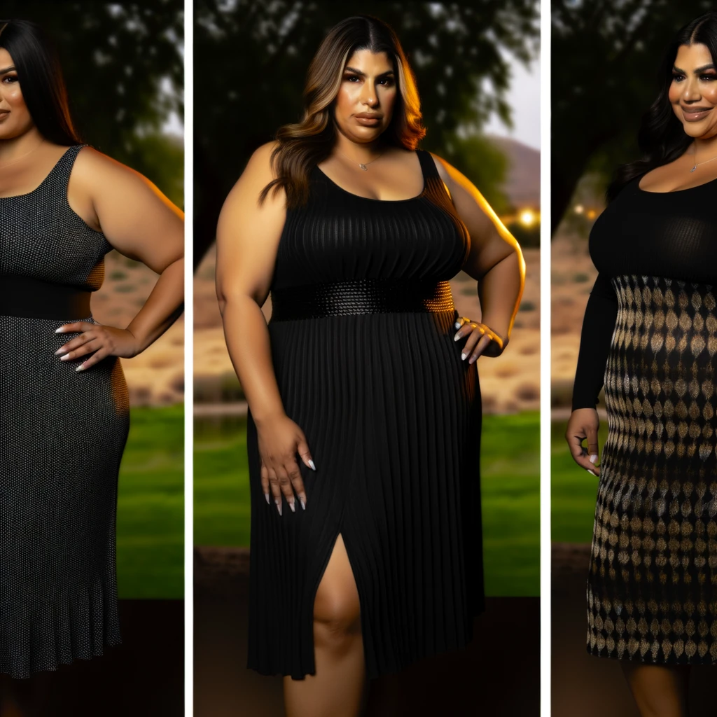 what dresses look good on plus size