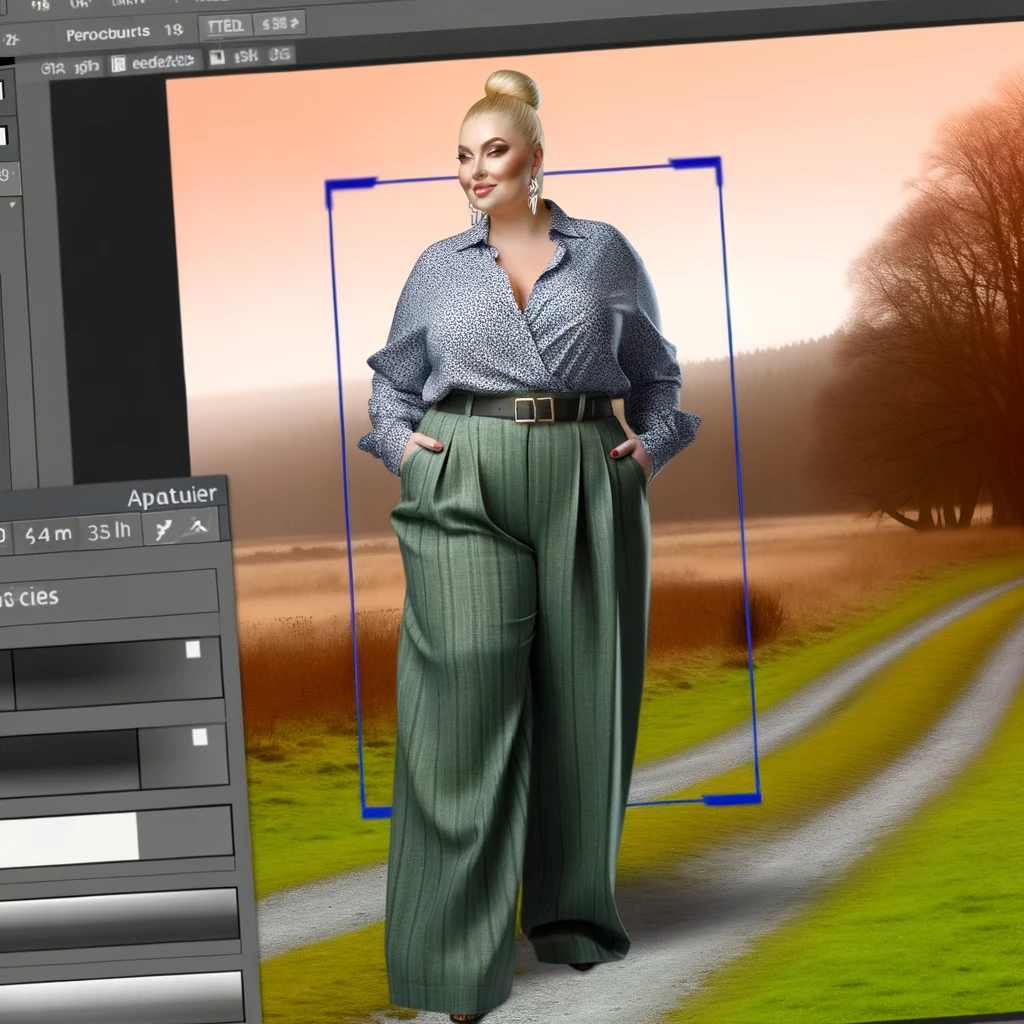 what to wear with wide leg pants plus size