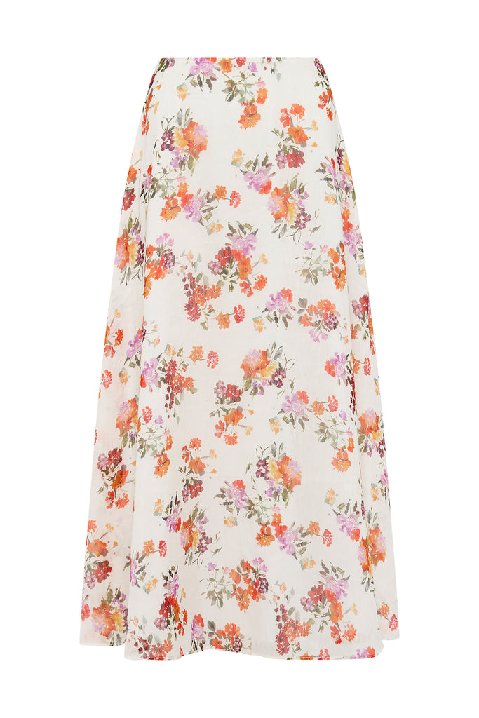 Aje Cyma Circular Midi Skirt