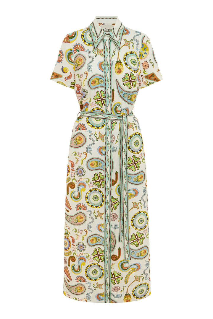 Alemais Arcade Shirtdress Dress