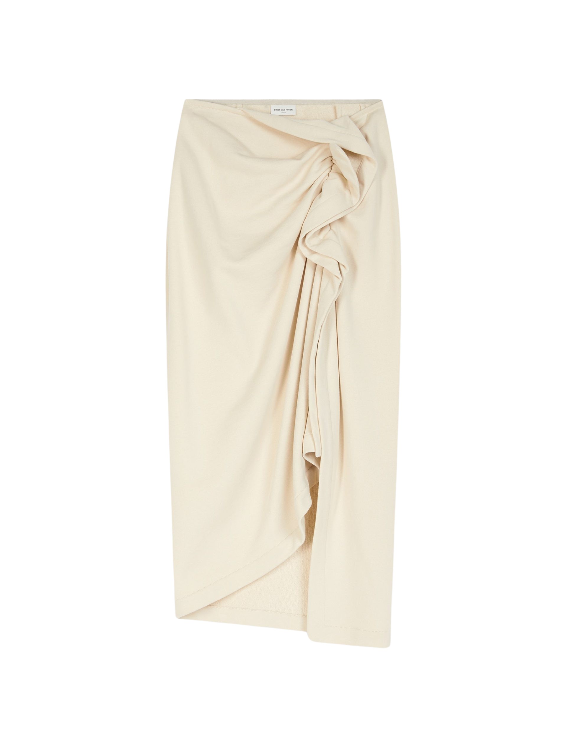 Dries Van Noten Cotton ruffle skirt