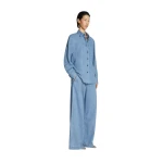 Denim cocoon shirt