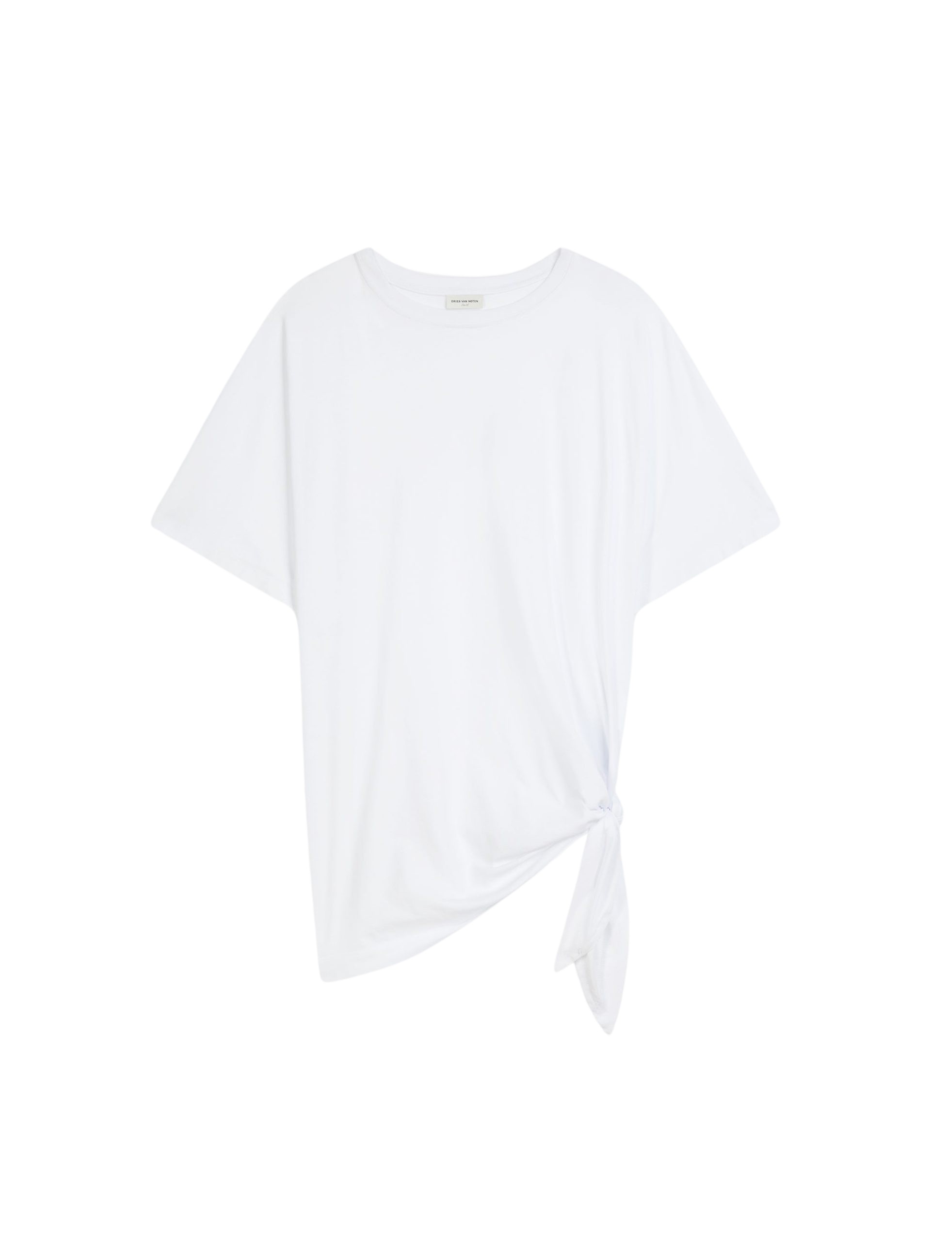 Dries Van Noten Draped knot tee Top
