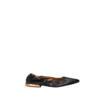 Leather flats