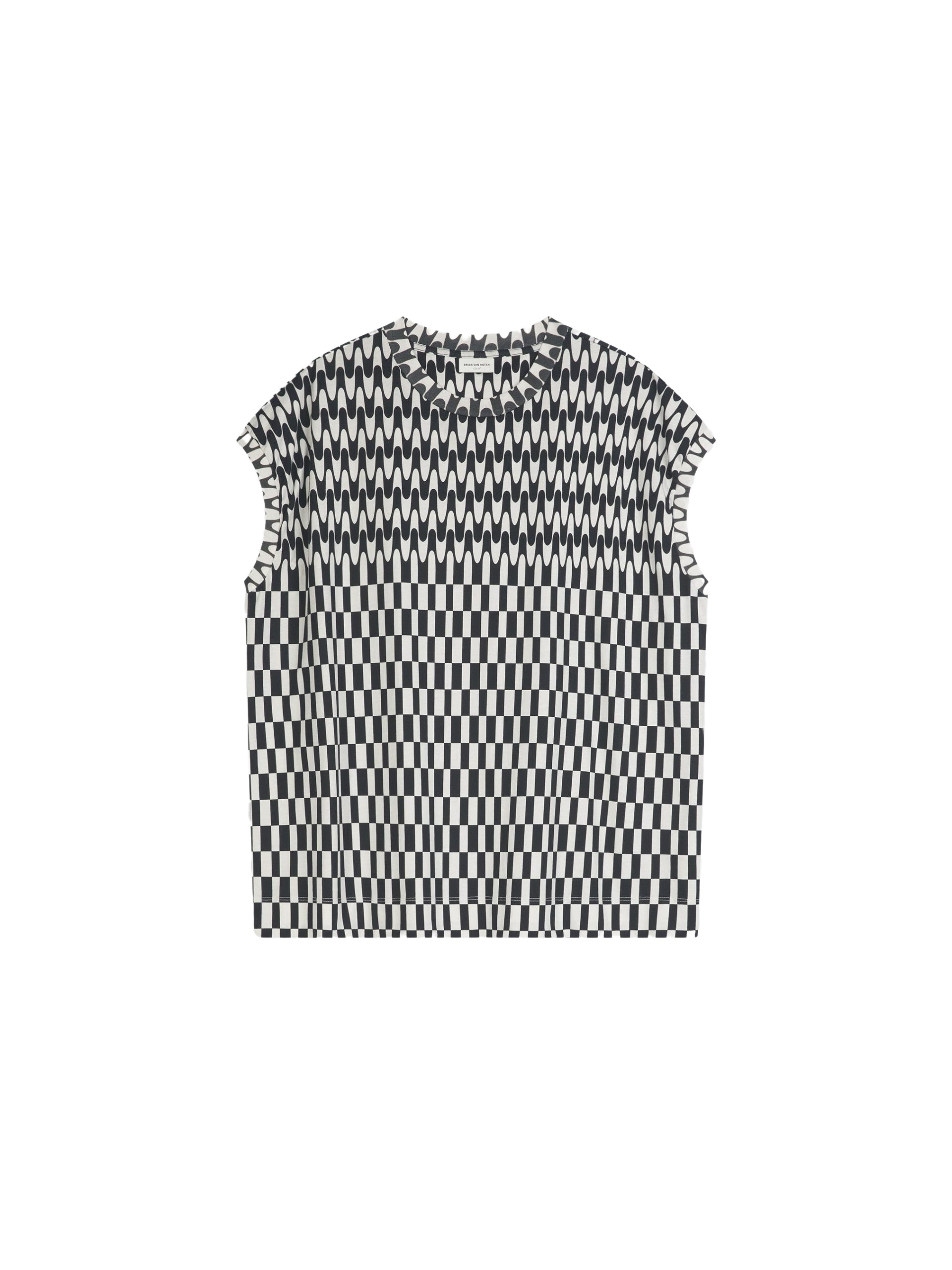 Dries Van Noten Oversized cotton tee Top