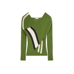 Wrap scarf sweater