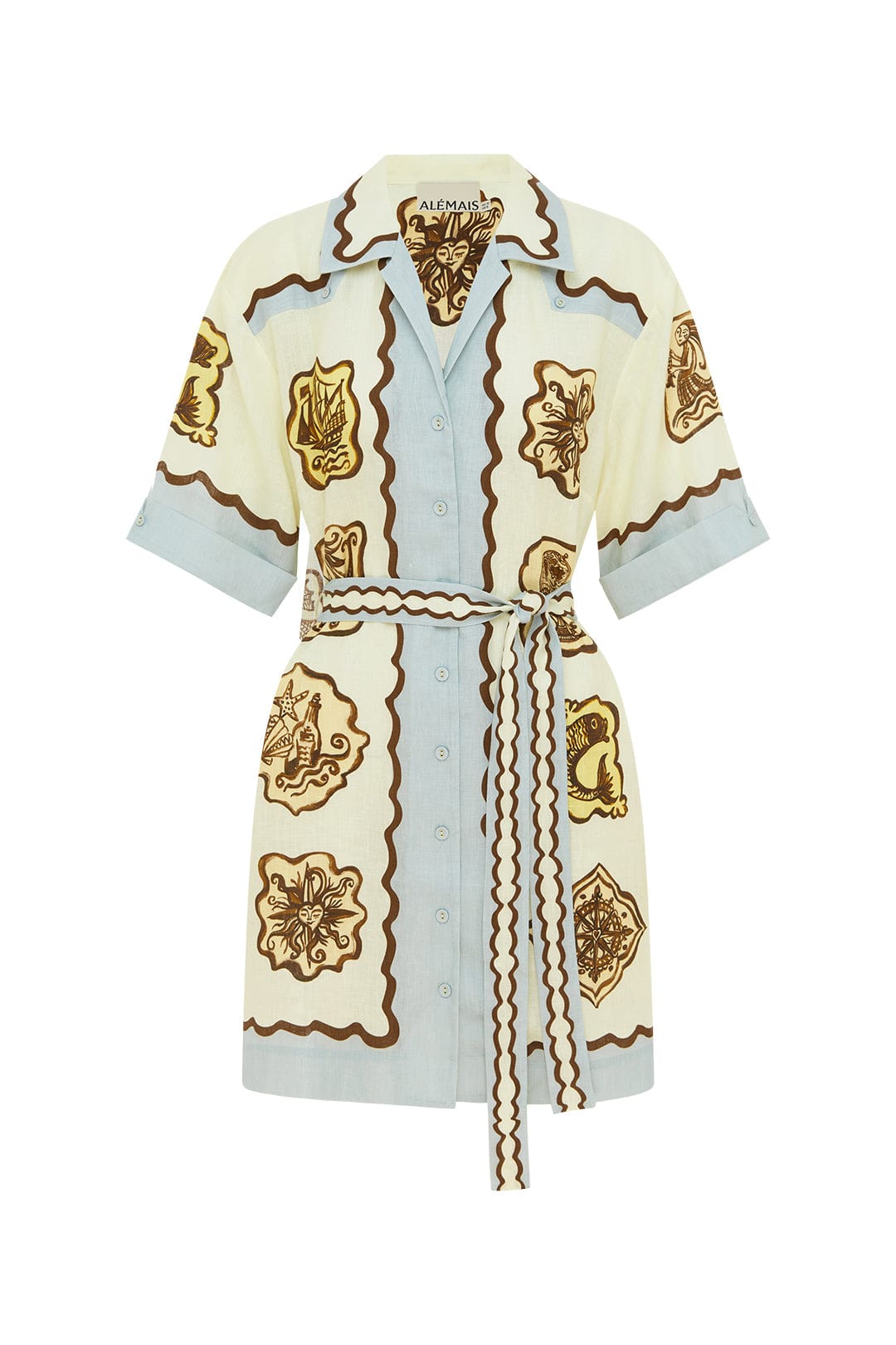 Alemais Relic Mini Dress