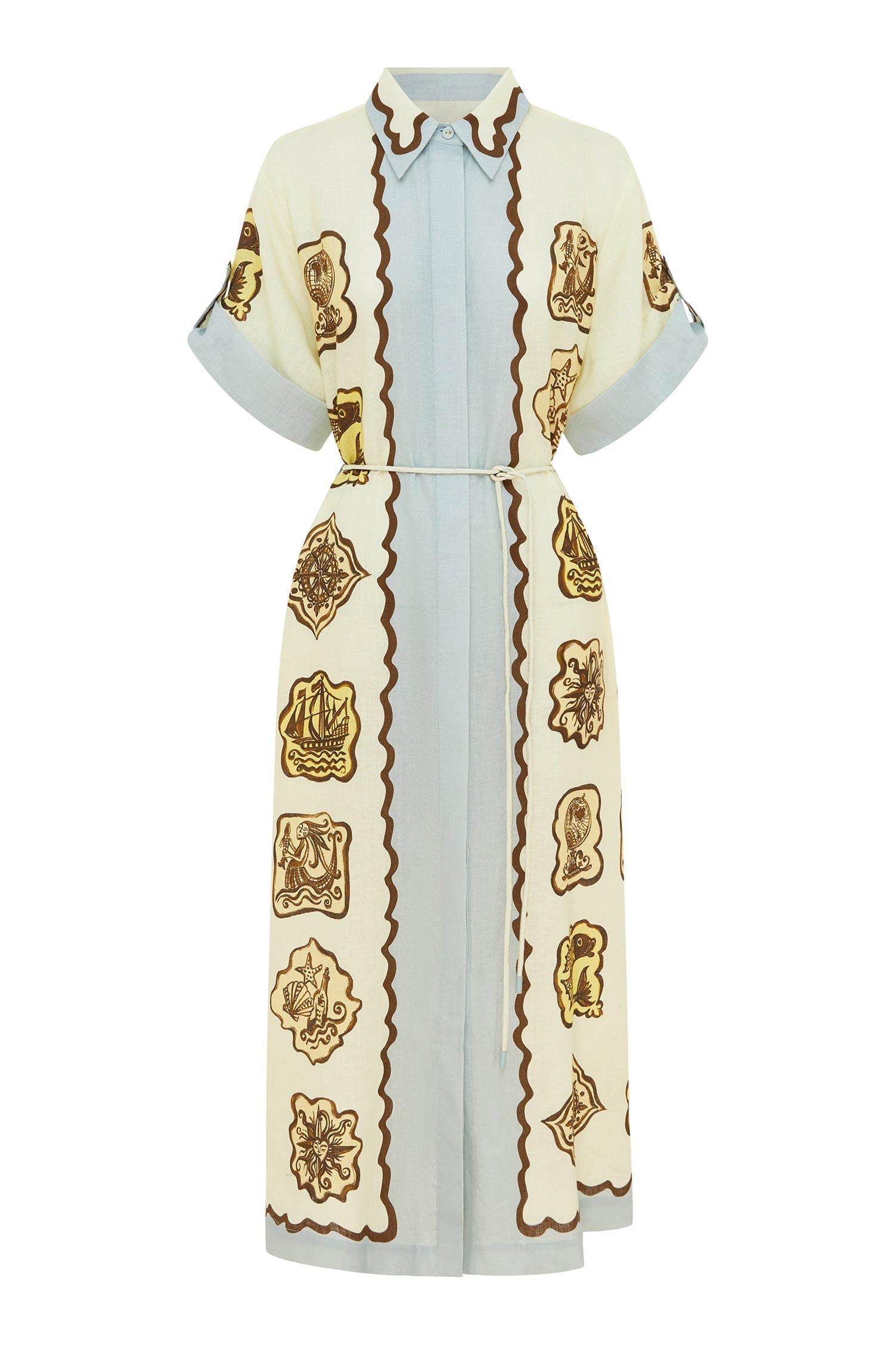 Alemais Relic Shirtdress Dress