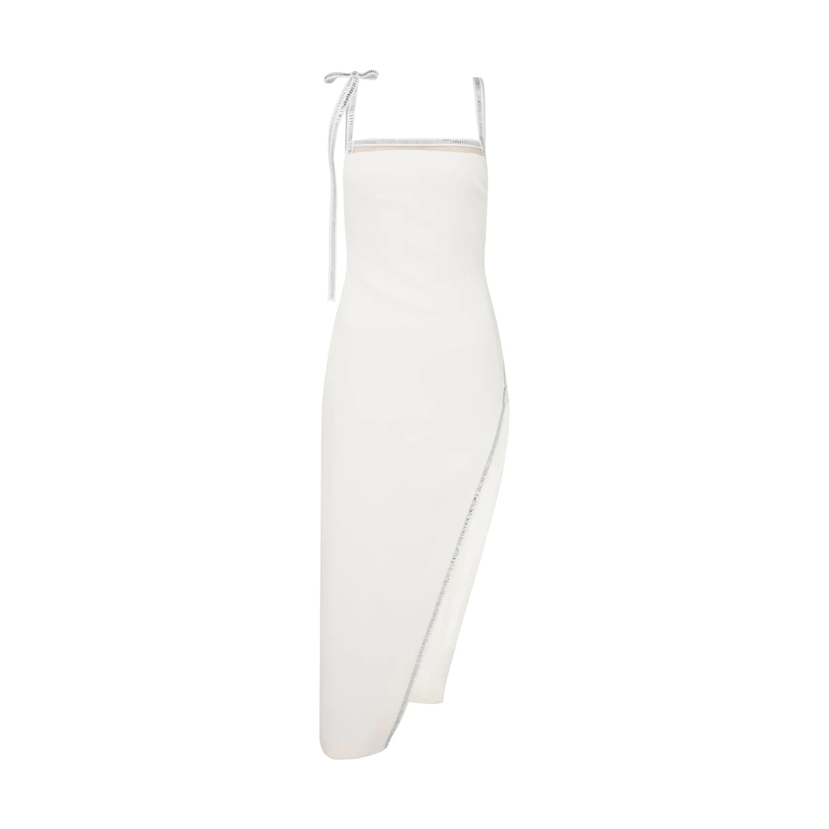 オールインワン・サロペット David Koma Rectangle Crystal Embroidery Detail Midi Dress David Koma Rectangle Crystal Embroidery Detail Midi Dress