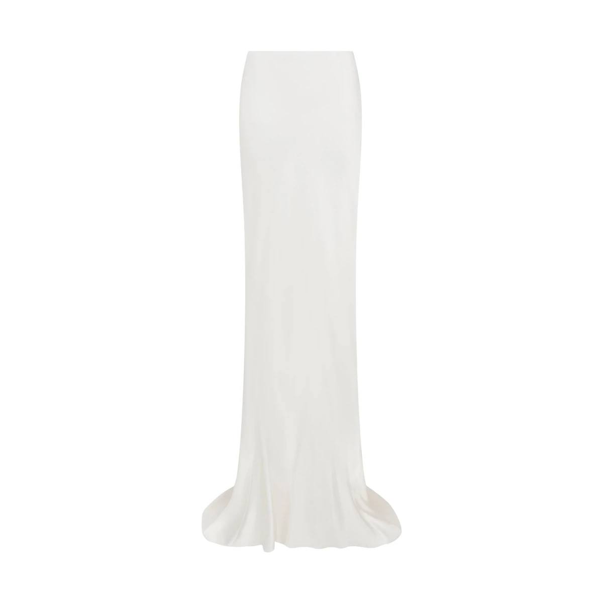 David Koma Low Waist Satin Maxi Skirt