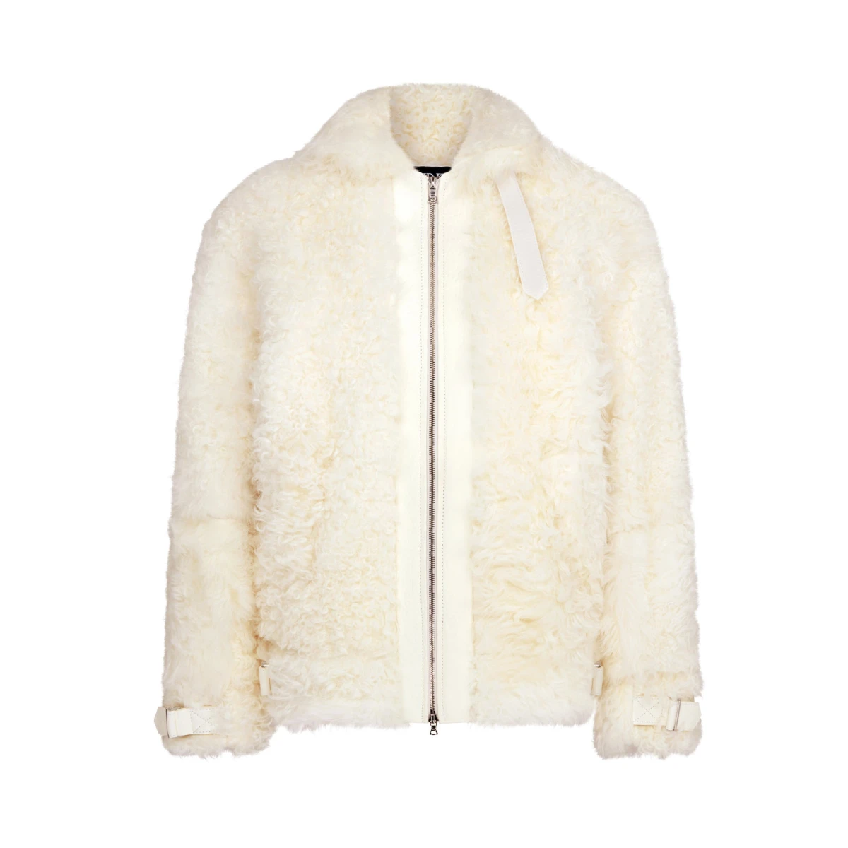 David Koma Oversized Shearling Jacket