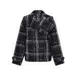 David Koma Oversized Tweed Jacket