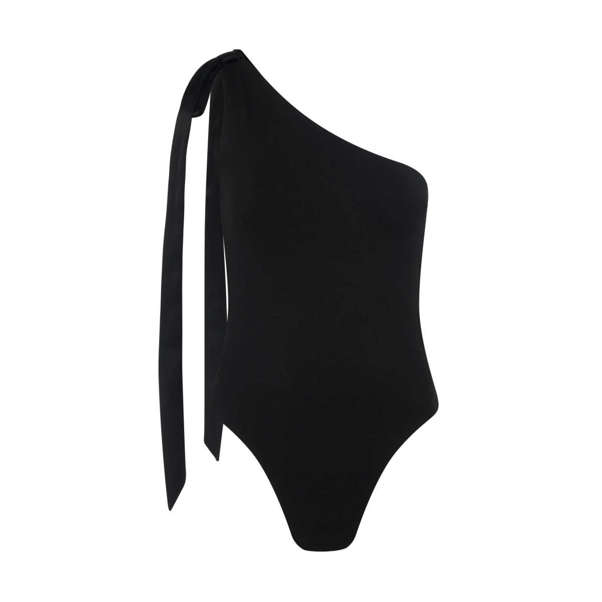 David Koma Satin Bow Bodysuit