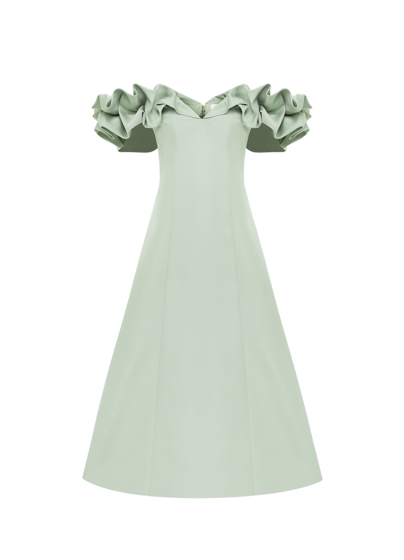 【AJE】ふんわりパフスリーブワンピJessica Frill Midi Dress Jessica Frill Midi Dress | Ivory | Aje – Aje ROW