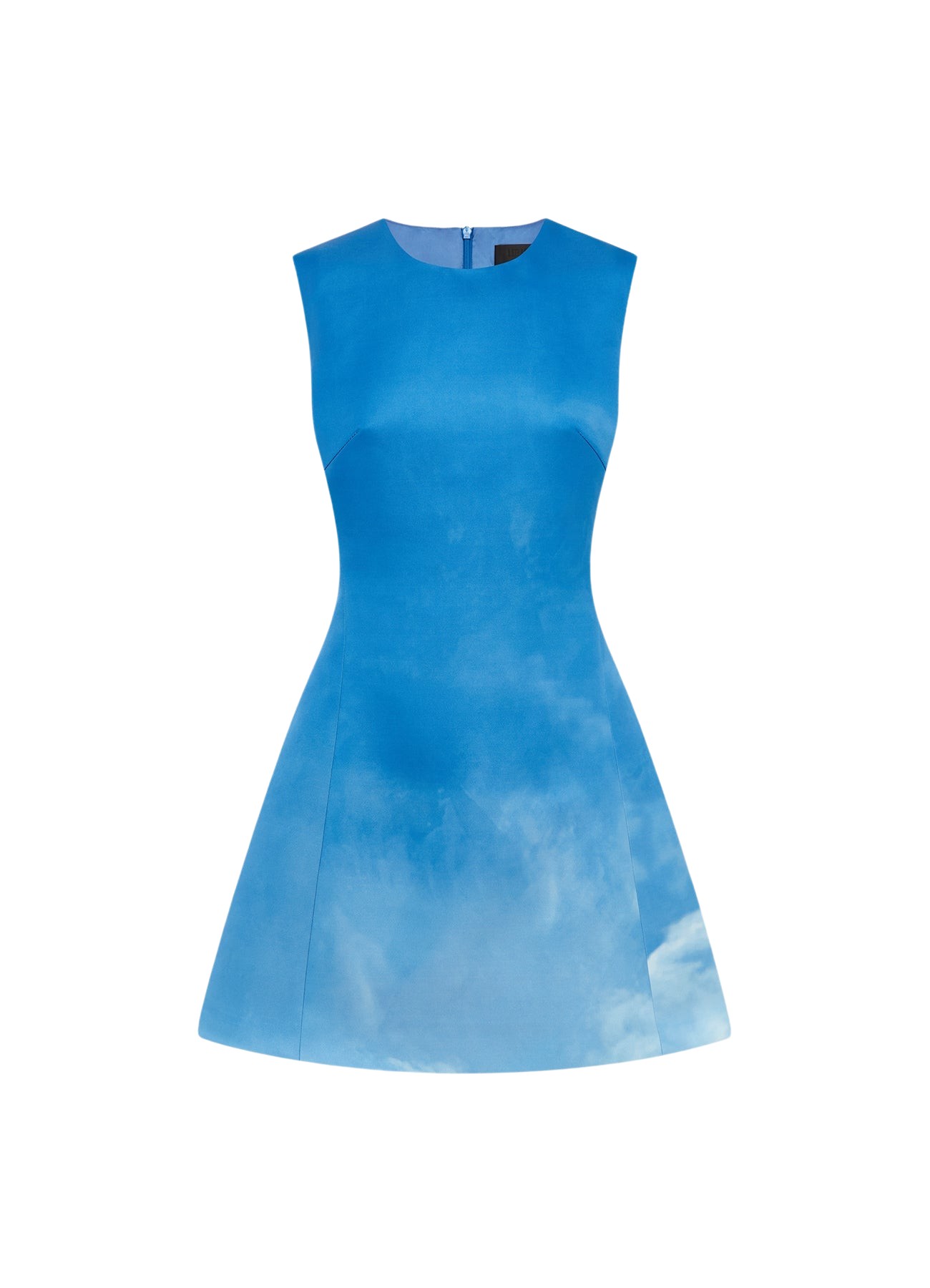 Leo Lin Chloe Sleeveless Mini Dress – Aerial Print