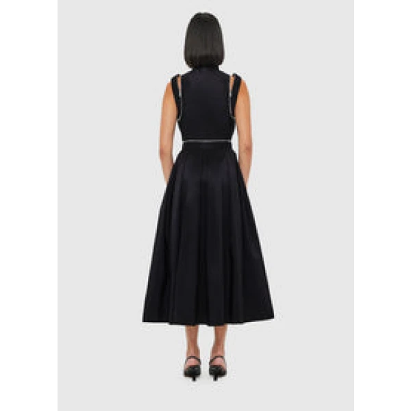 Edie Midi Dress - Ebony