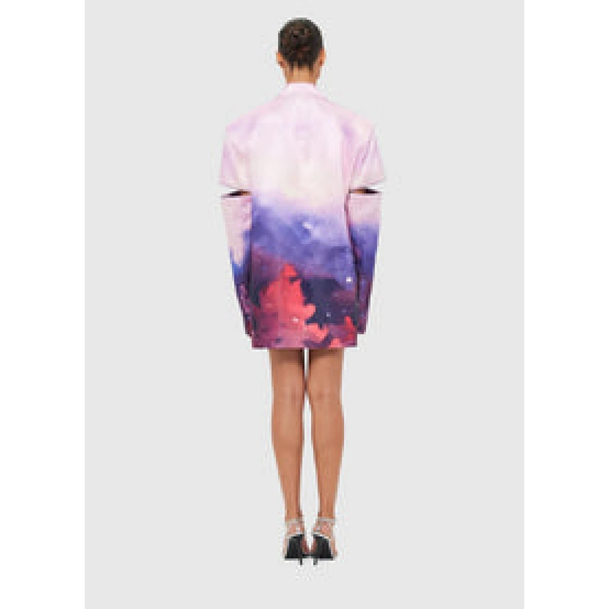 Hayden Blazer Dress - Fairground Print