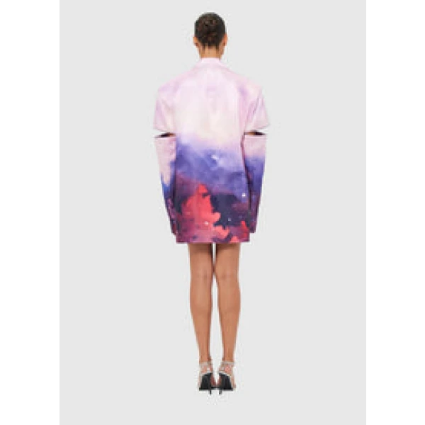 Hayden Blazer Dress - Fairground Print