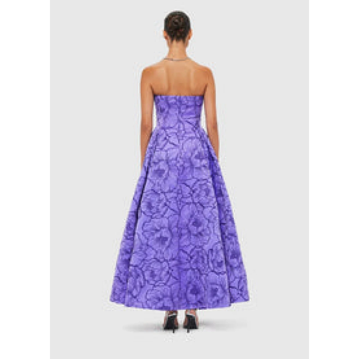 Nora Bustier Maxi Dress - Lavender