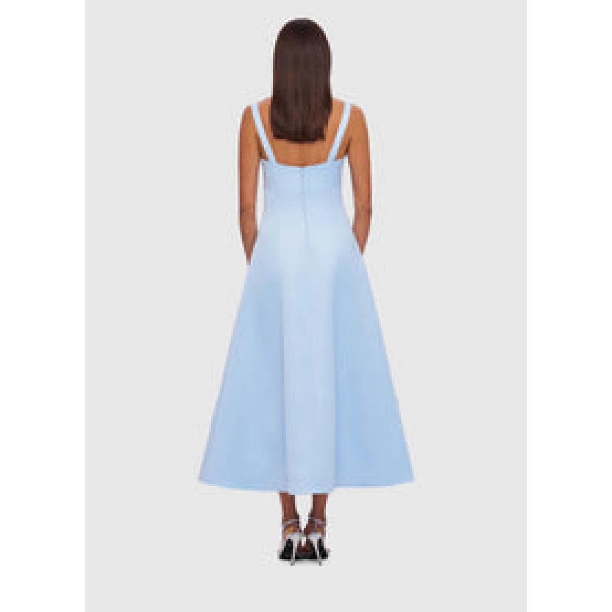 Odette Midi Dress - Sky Blue