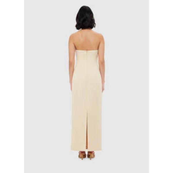 Rayna Bustier Maxi Dress - Champagne