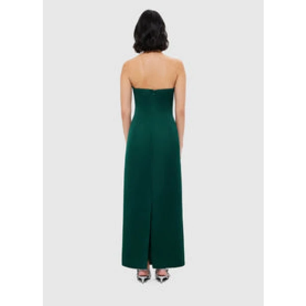 Rayna Bustier Maxi Dress - Emerald