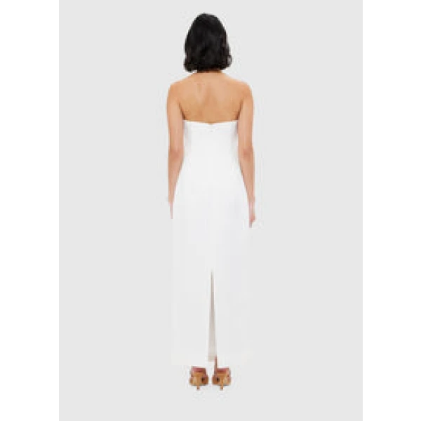 Rayna Bustier Maxi Dress - Snow