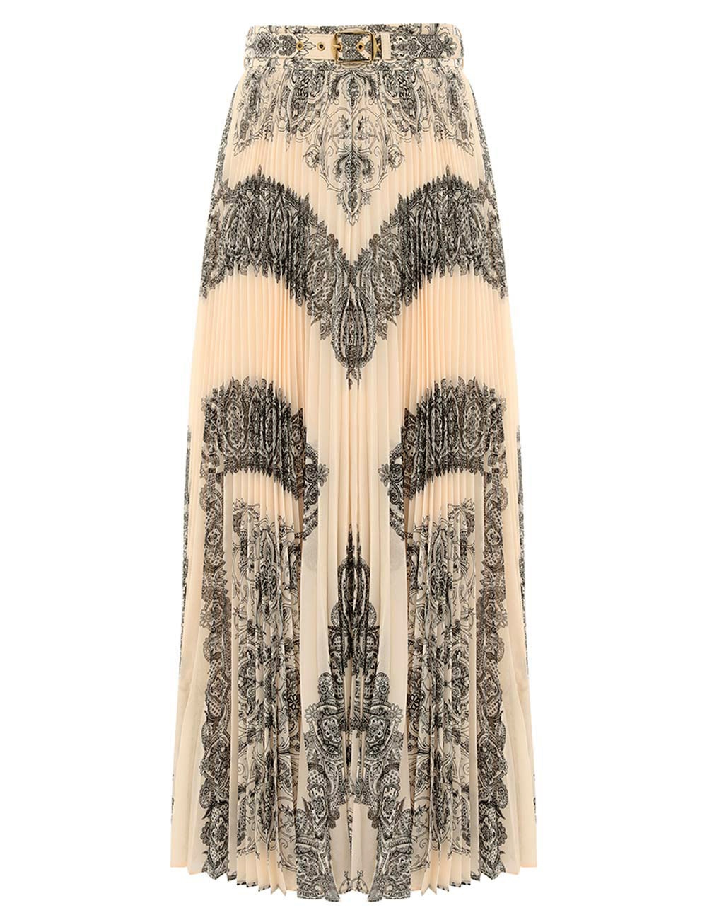 【Zimmermann】SUNRAY PLEATED SKIRT プリーツ ミディスカート Zimmermann Skirts | Australian Designer Collection | Coveti