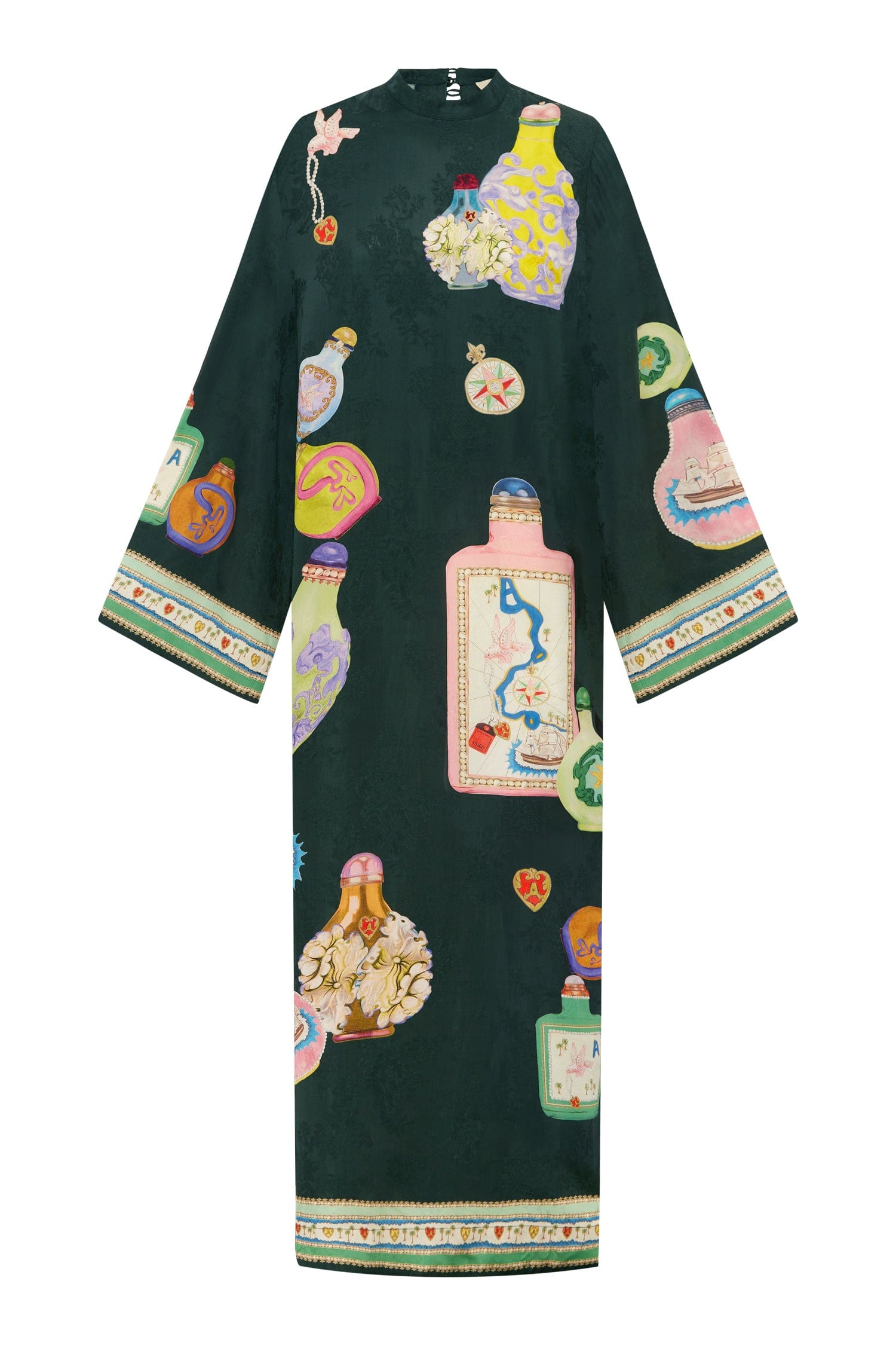 Alemais Royal Midi Dress