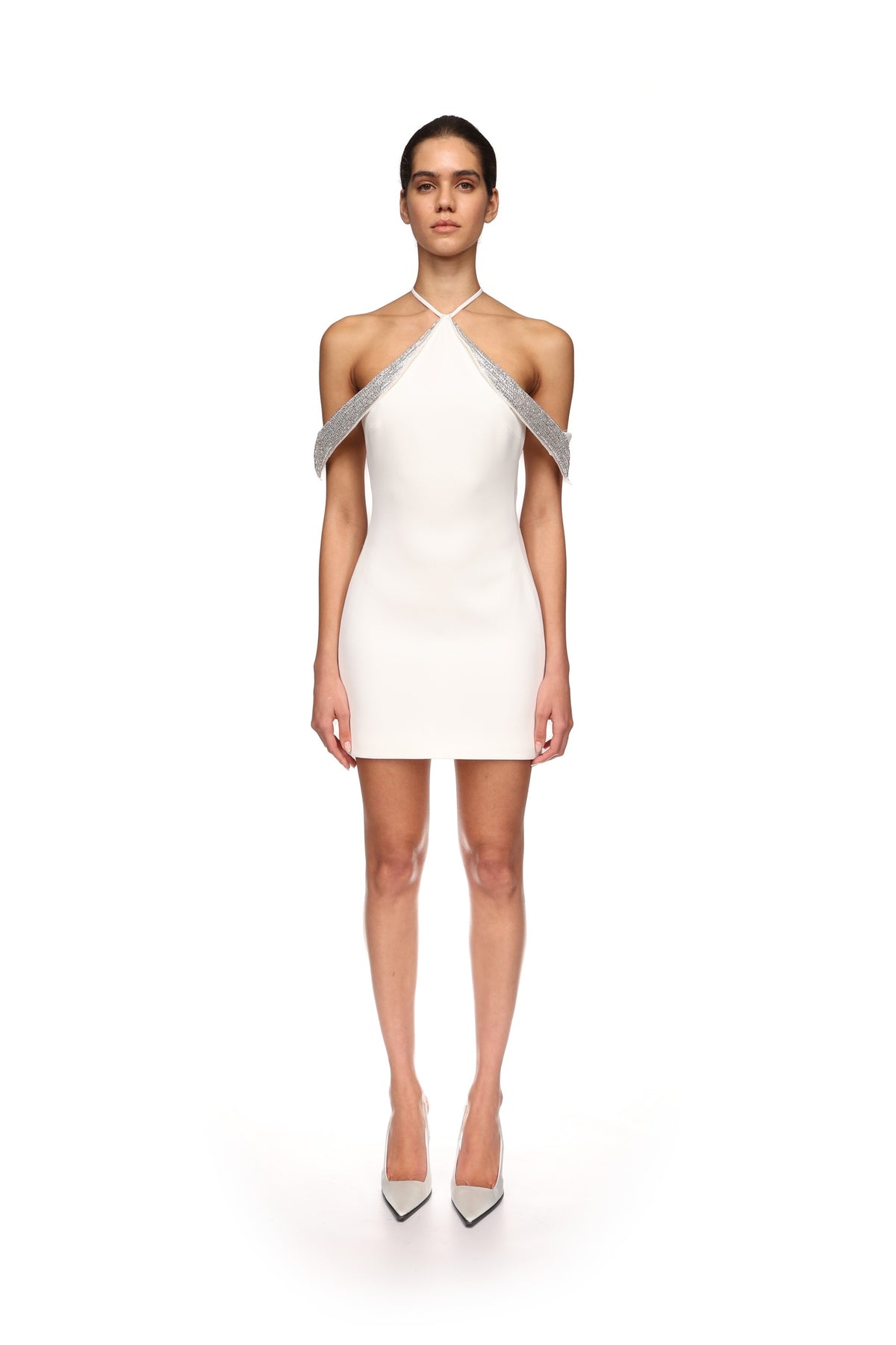 David Koma White Dress