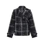 David Koma Oversized Tweed Jacket