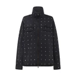 David Koma Rhinestone Crystal Embroidery Jacket