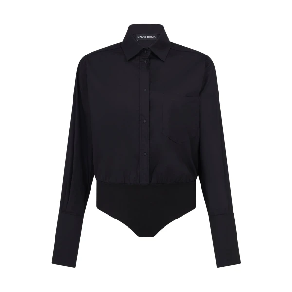 David Koma Shirt Bodysuit