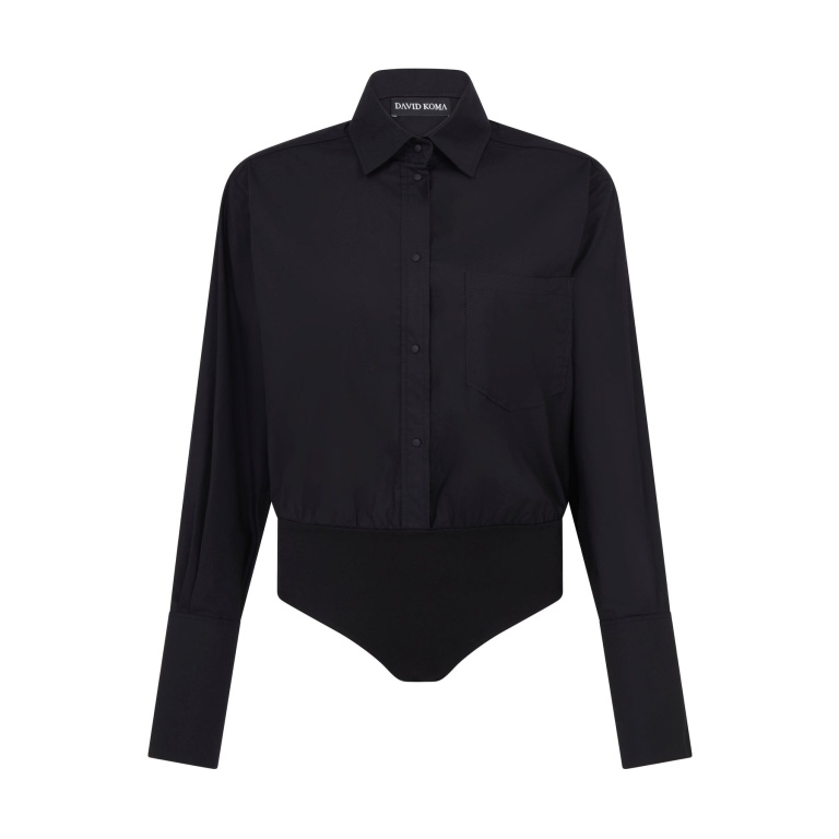 David Koma Shirt Bodysuit