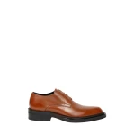 Leather derby shoes