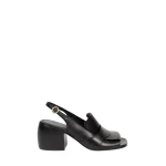 Leather mules