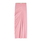 Long draped skirt