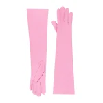Long leather gloves