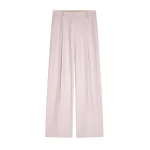 Loose pleated pants